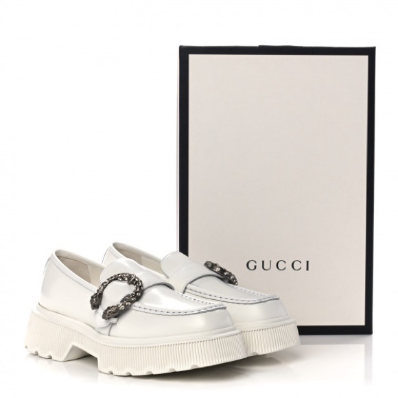 Gucci Lux Dionysus Hunder Loafers size 40 - Picture 2 of 12